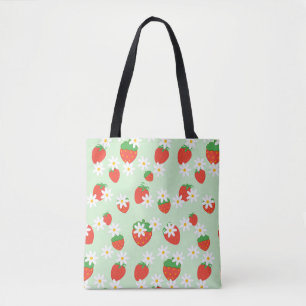Tote Bag Cute Daisy Flower Motif de Noël
