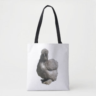 Tote Bag Cute Fluffy Rare race Bleu Silkie Poulet