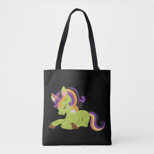 Tote Bag Cute Frankenstein (Devant)