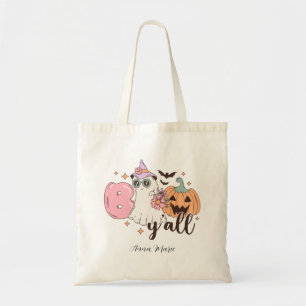 Tote Bag Cute Ghost Retro Boo Y'all