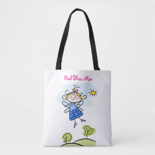 Tote Bag Cute Godgirl Angel Personnalisé