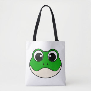 Tote Bag Cute grenouille souriante