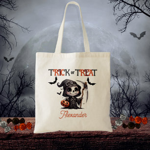 Tote Bag Cute Grim Reaper La Barrière de l'enfant ou traite