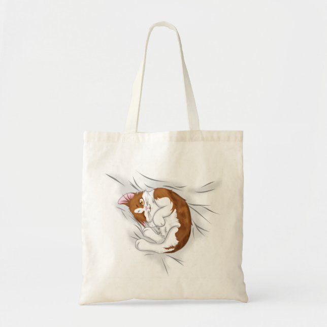 Tote Bag Cute Kitten (Devant)