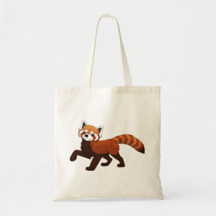 Tote Bag Cute Little Red Panda
