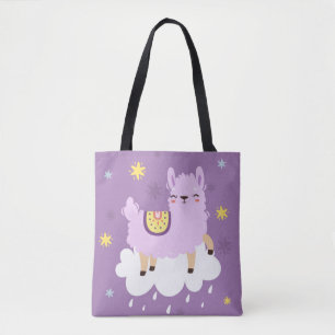 Tote Bag Cute Llama/Alpaca