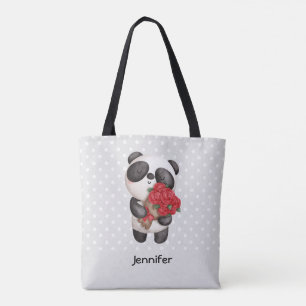 Tote Bag Cute Panda
