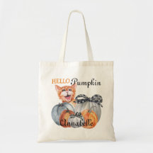Cute Peek a Boo Orange Chat Bonjour Nom du Citroui
