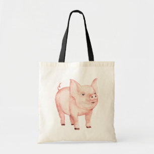 Tote Bag Cute Pig Gift Farmers Femme Ferme-Campagne Fille