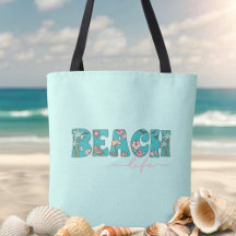Cute Retro Beach Life Blue