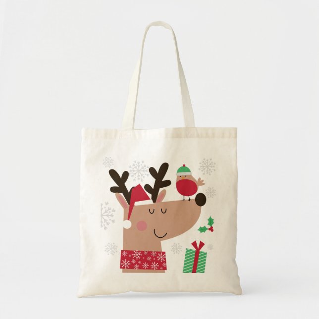Tote Bag Cute Rinde Et Robin (Devant)
