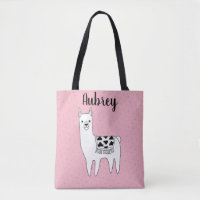 Cute tendance Llama Croquis & Nom