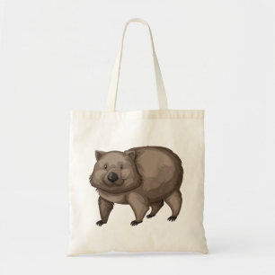 Tote Bag Cute wombat