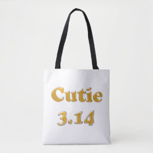 Tote Bag Cutie 3.14 Jour de Pi