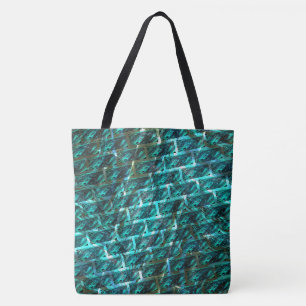 Tote Bag Cyan taché, brouté, râpé ou brique différente?