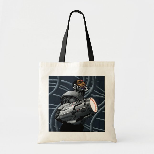 Tote Bag Cyborg & Bust d'arme (Devant)
