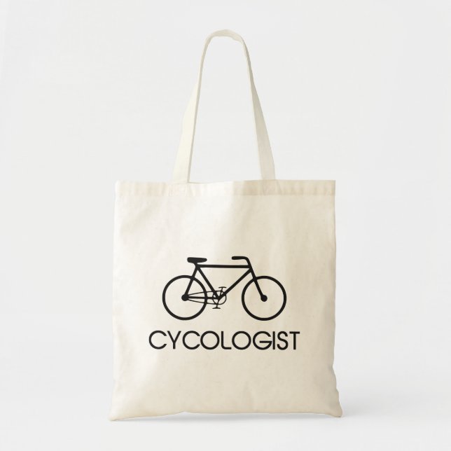Tote Bag Cycle de recyclage de Cycologist (Devant)
