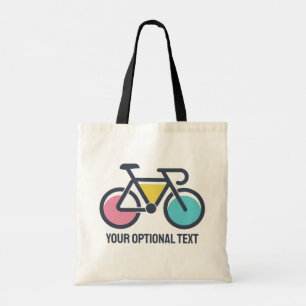 Tote Bag Cyclisme de texte personnalisé