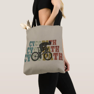 Tote Bag Cycopath - Vélo de Montagne - Cyclisme Drôle