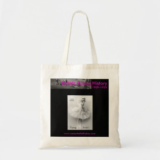 Tote Bag Cygne de mort rose Fourre-tout de vacherin d'Anna