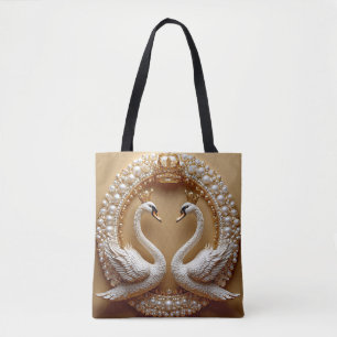 Tote Bag Cygnes de mariage