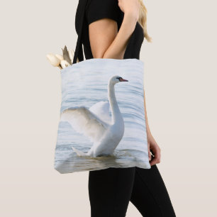Tote Bag Cygnus cygne blanc