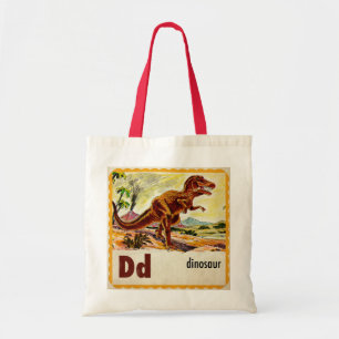 Tote Bag D est pour le dinosaure