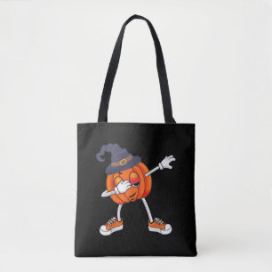 Tote Bag Dabbing Citrouille Wear Witch Casquette Cadeau Hal
