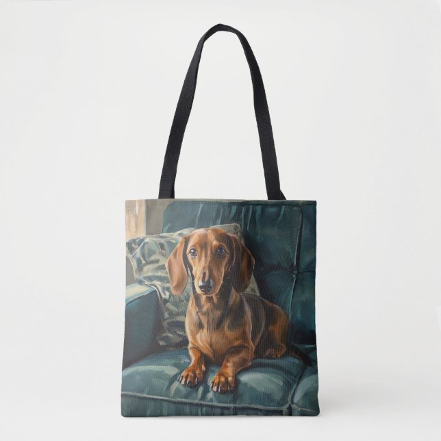 Tote Bag Dachshund (Devant)