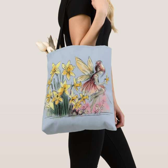 Tote Bag Daffodil Fairy (De près)