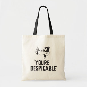 Tote Bag DAFFY DUCK classique™ "Vous êtes méprisable"