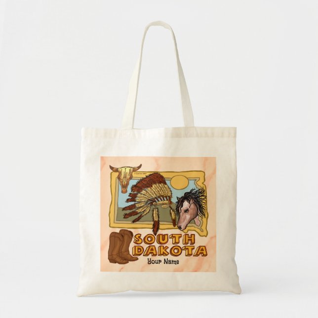 Tote Bag Dakota du Sud (Devant)