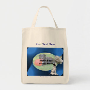 Tote Bag Dalmatian Puppy Add Your Photo Matrice Bag mort