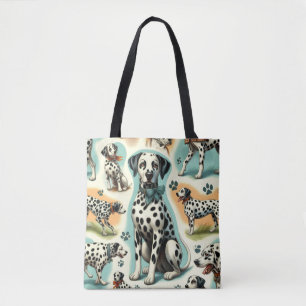 Tote Bag Dalmatie mignonne