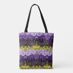 Tote Bag Damas de dragon non binaire - Indicateur de fierté