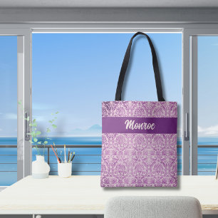 Tote Bag Damas rose violet