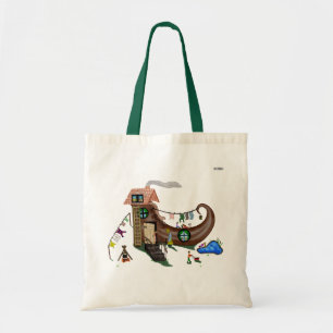 Tote Bag Dame âgée dans la chaussure