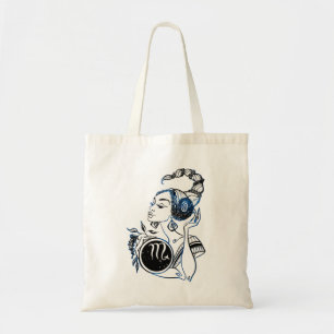 Tote Bag Dame Art déco Scorpio