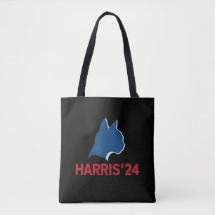 Tote Bag Dame de chat sans enfants drôle pour citation 2024