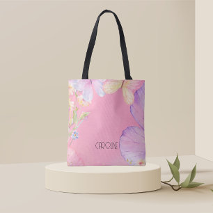 Tote Bag Dames Élégant Floral Papillon Bohème Mignon