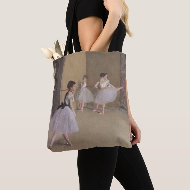 Tote Bag Dance Foyer à l'Opéra par Edgar Degas (De près)