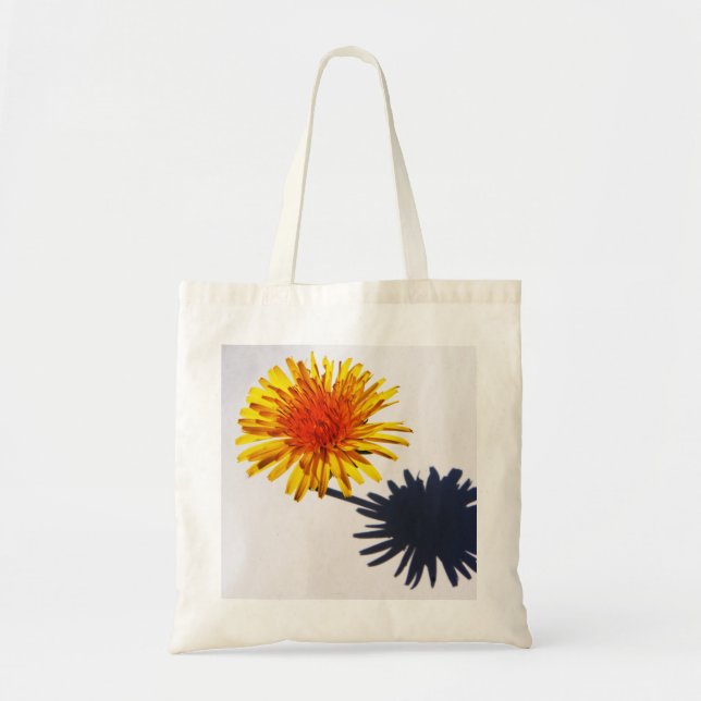 Tote Bag Dandelion et ombre bti (Devant)