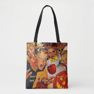 Tote Bag Dangers de la pompe   Douce dent   Halloween