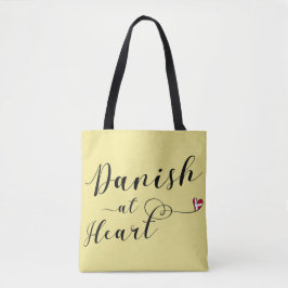 Tote Bag Danois À Heart Grocery Bag, Danemark
