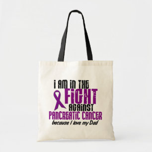 Tote Bag Dans le combat contre le PAPA de Cancer