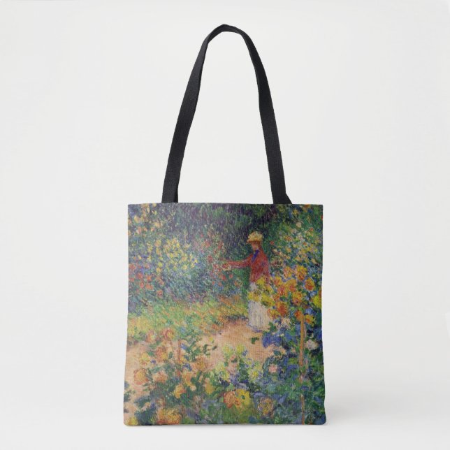Tote Bag Dans le jardin, Monet (Devant)
