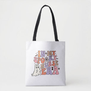 Tote Bag dans mon ère infirmière - drôle d'halloween infirm