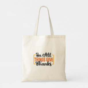 Tote Bag Dans Toutes Les Choses Remercient