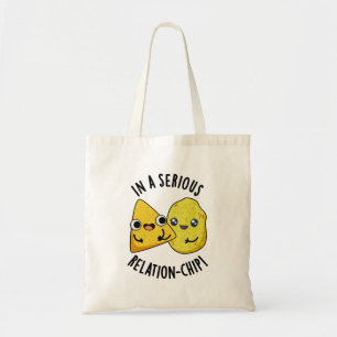 Tote Bag Dans Un Jeu De Relation Sérieux