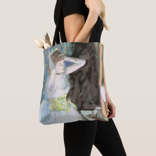 Tote Bag Danse dans sa chambre à coucher par Edgar Degas (De près)